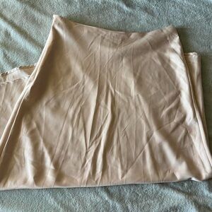 SHEIN Cream Satin Blouse
